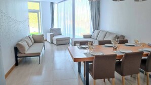 Apartment, 2 Bedrooms, Smoking, Balcony | Dining room - Q Conzept 2bdr 2bthr 300m From the sea (Karon)