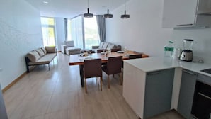 Apartment, 2 Bedrooms, Smoking, Balcony | Dining room - Q Conzept 2bdr 2bthr 300m From the sea (Karon)