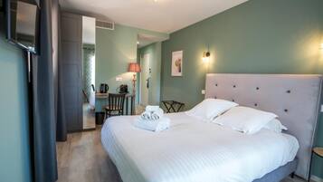 1 habitación, wifi y ropa de cama