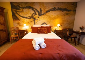 1 bedroom, iron/ironing board, WiFi, bed sheets - Family Room Lascaux – 4 people (Fleurac)