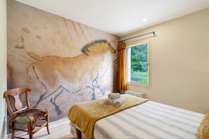 1 habitación, tabla de planchar con plancha, wifi y ropa de cama 