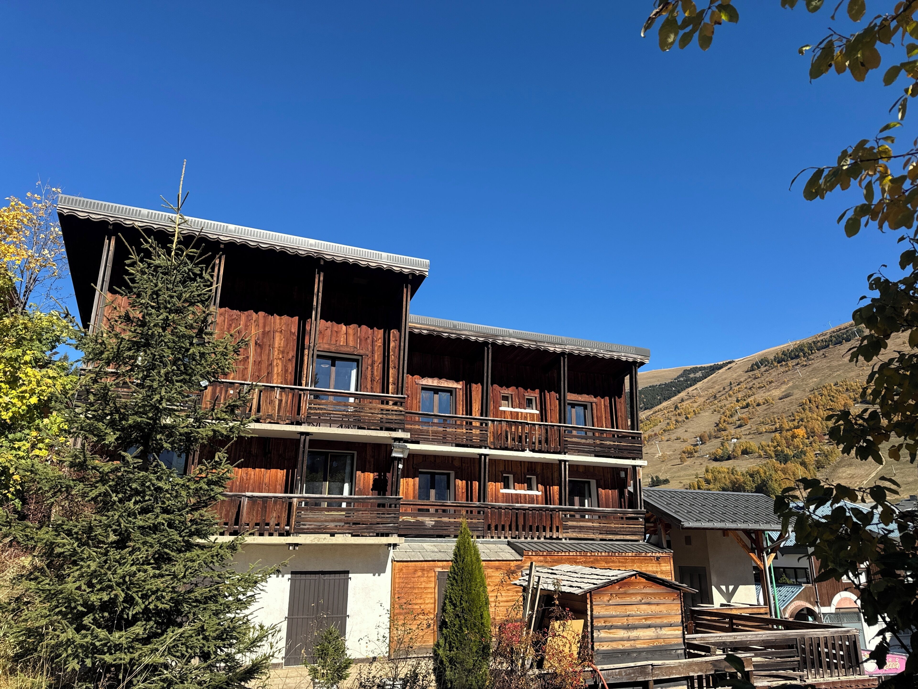 Voorkant van accommodatie