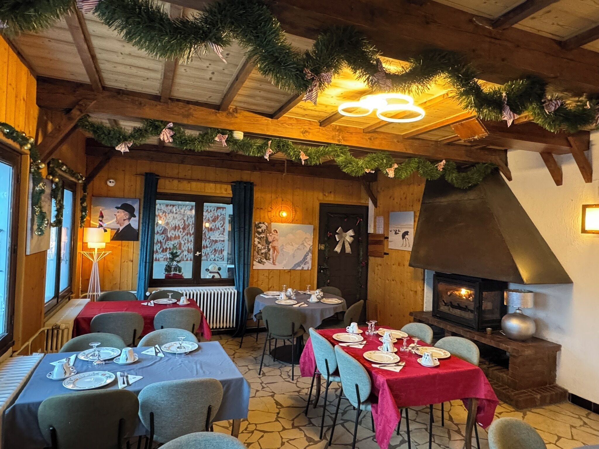 Petit déjeuner buffet compris tous les jours