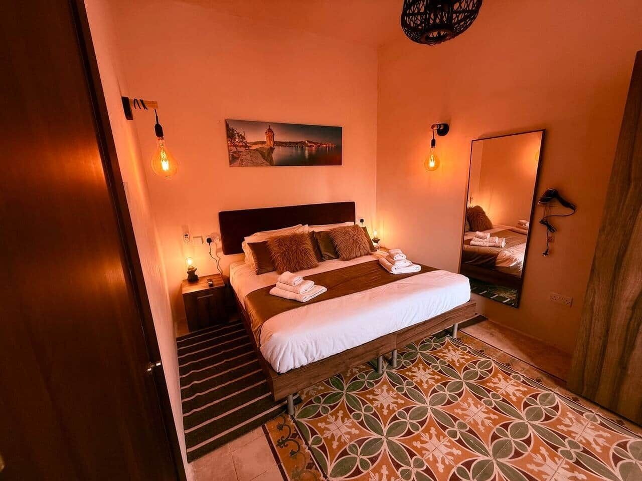 1 sovrum, strykjärn/strykbräda, wi-fi och sängkläder