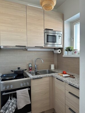 Microwave, oven, stovetop