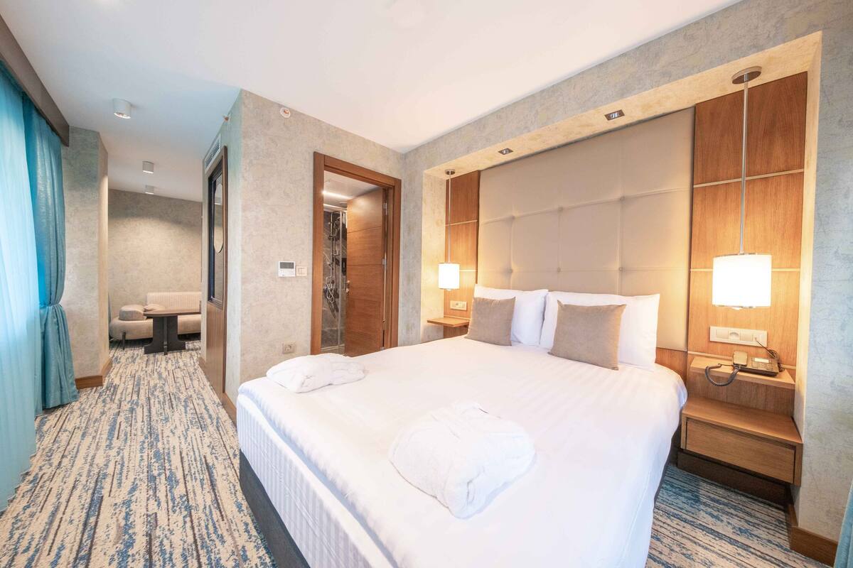 Minibar, in-room safe, blackout curtains, soundproofing