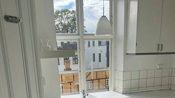 Apartment, Non Smoking, City View | Private kitchen