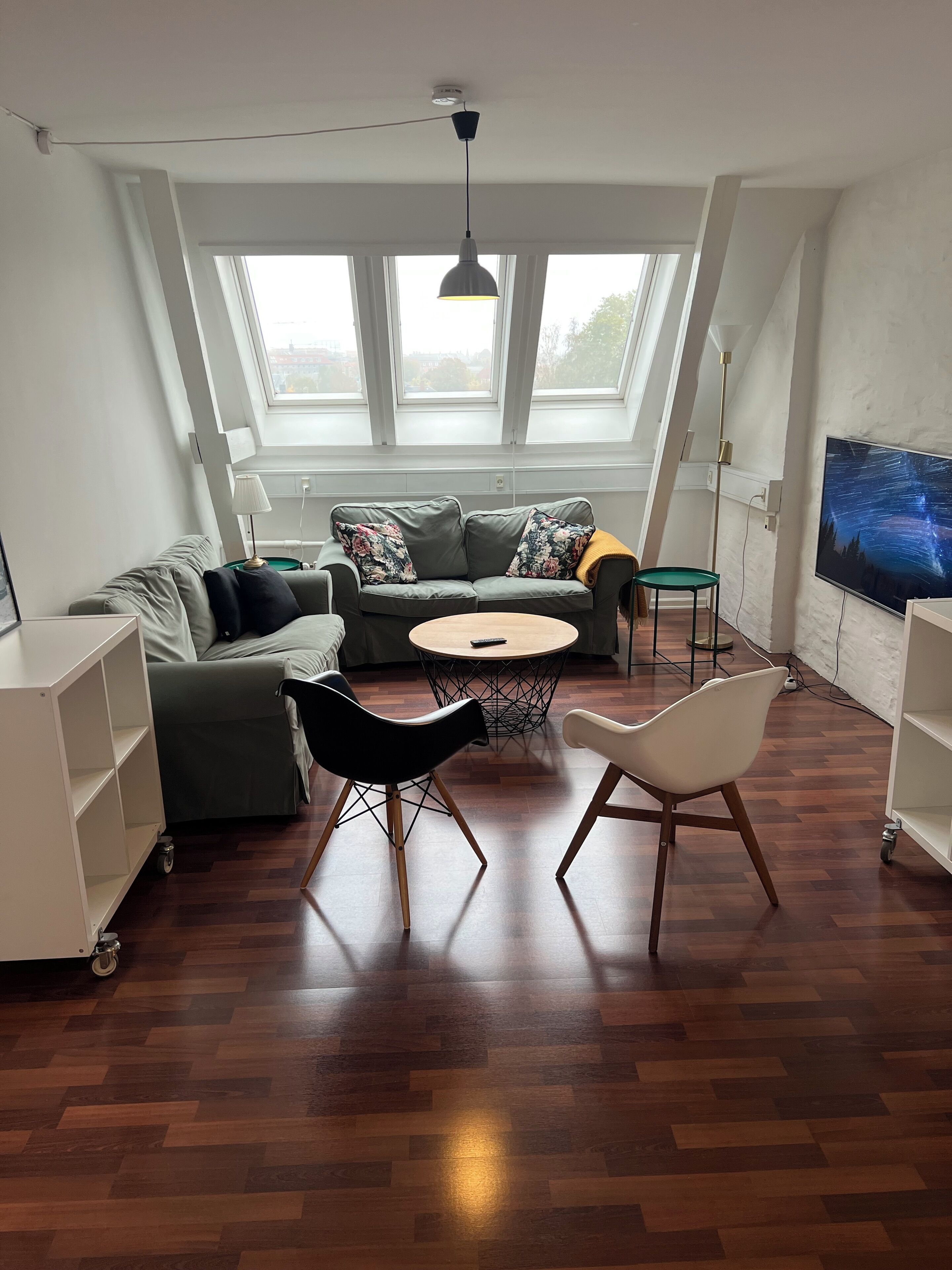 Comfort-Apartment, Nichtraucher, Stadtblick | Wohnbereich