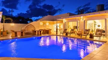 Vil·la de luxe, 2 llits dobles, no fumadors, balcó | Terrassa o pati