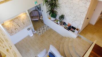 Luxury Villa, 1 King Bed, Balcony, Ocean View | Living area | 40-inch flat-screen TV with digital channels