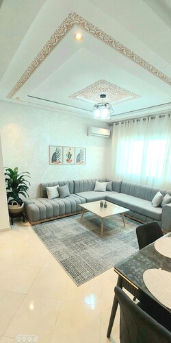 Modern Flat with Terrace- Central Kenitra- 4 min to Sebou River