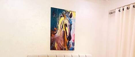 2 bedrooms, desk, iron/ironing board, free WiFi