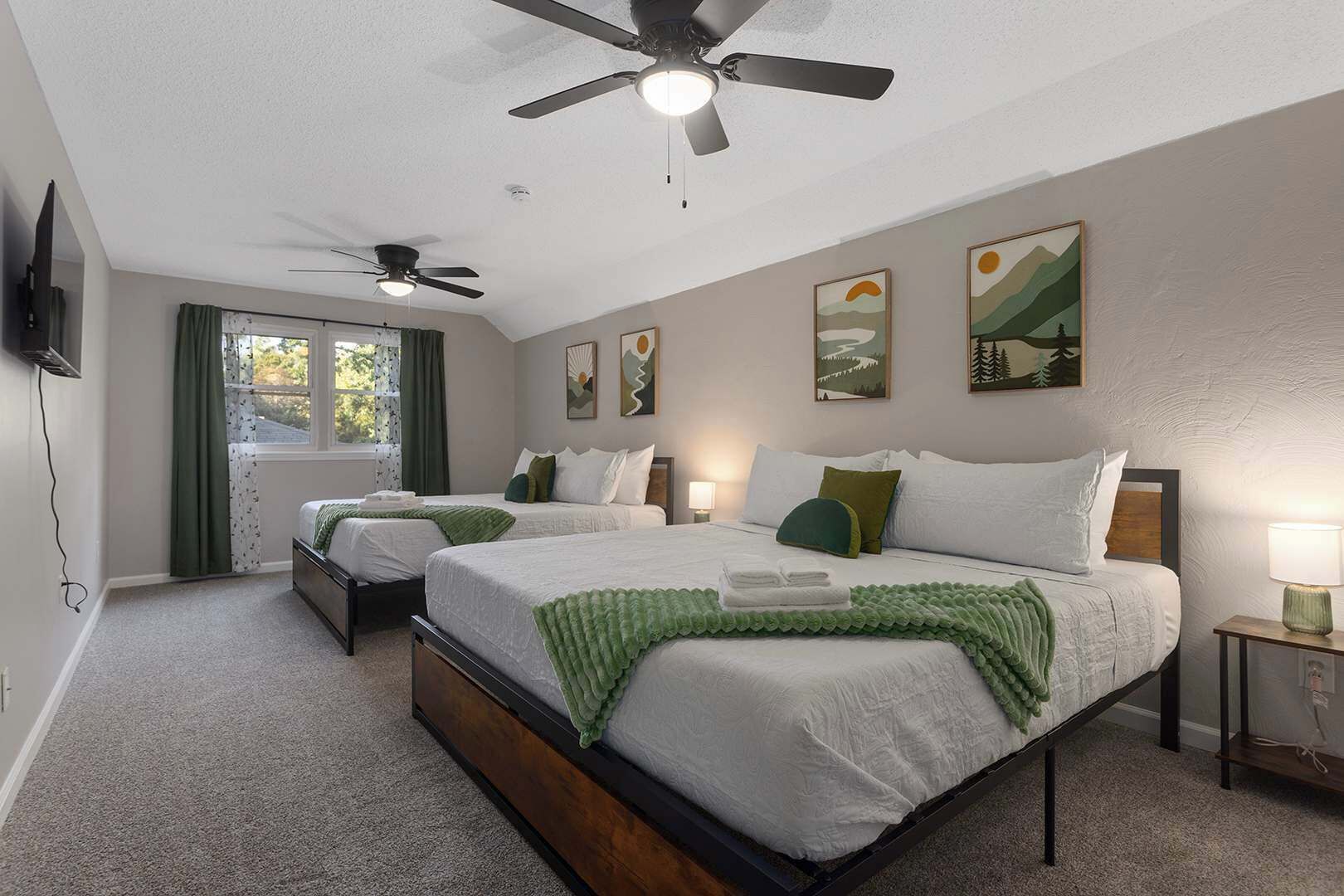 5 soverom, strykejern/-brett, reiseseng for barn og wi-fi