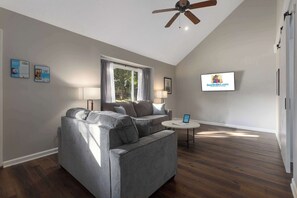 Televisie en een kantoor