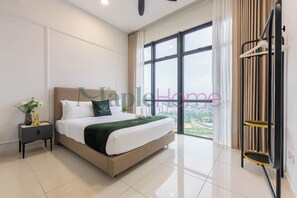 Deluxe Suite, 2 Bedrooms, Non Smoking | Desk, blackout curtains, iron/ironing board, free WiFi - Space Residency Premier Suites Johor Bahru (Johor Bahru)