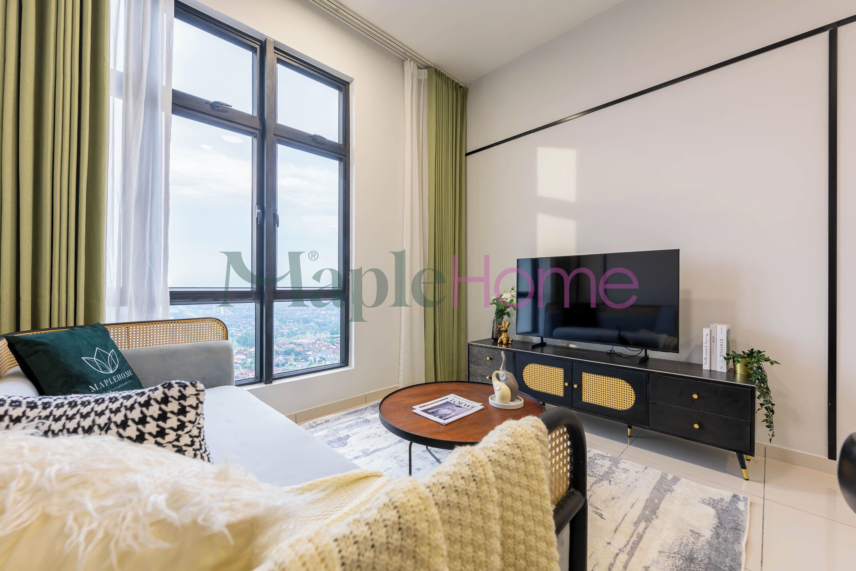 Deluxe Suite, 2 Bedrooms, Non Smoking | Living area | 43-inch Smart TV with digital channels, Netflix, streaming services