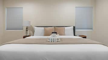 3 habitaciones, tabla de planchar con plancha, cuna de viaje y wifi