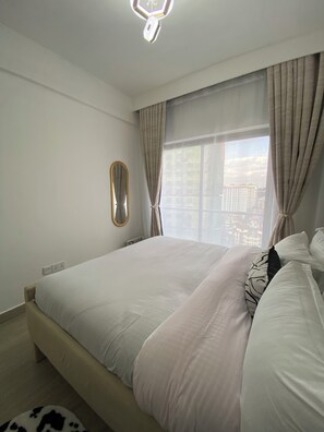 1 soverom, strykejern/-brett, wi-fi og sengetøy