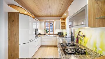 Kühlschrank, Ofen, Herdplatte, Geschirrspüler