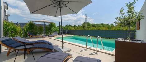 Außenpool, beheizter Pool