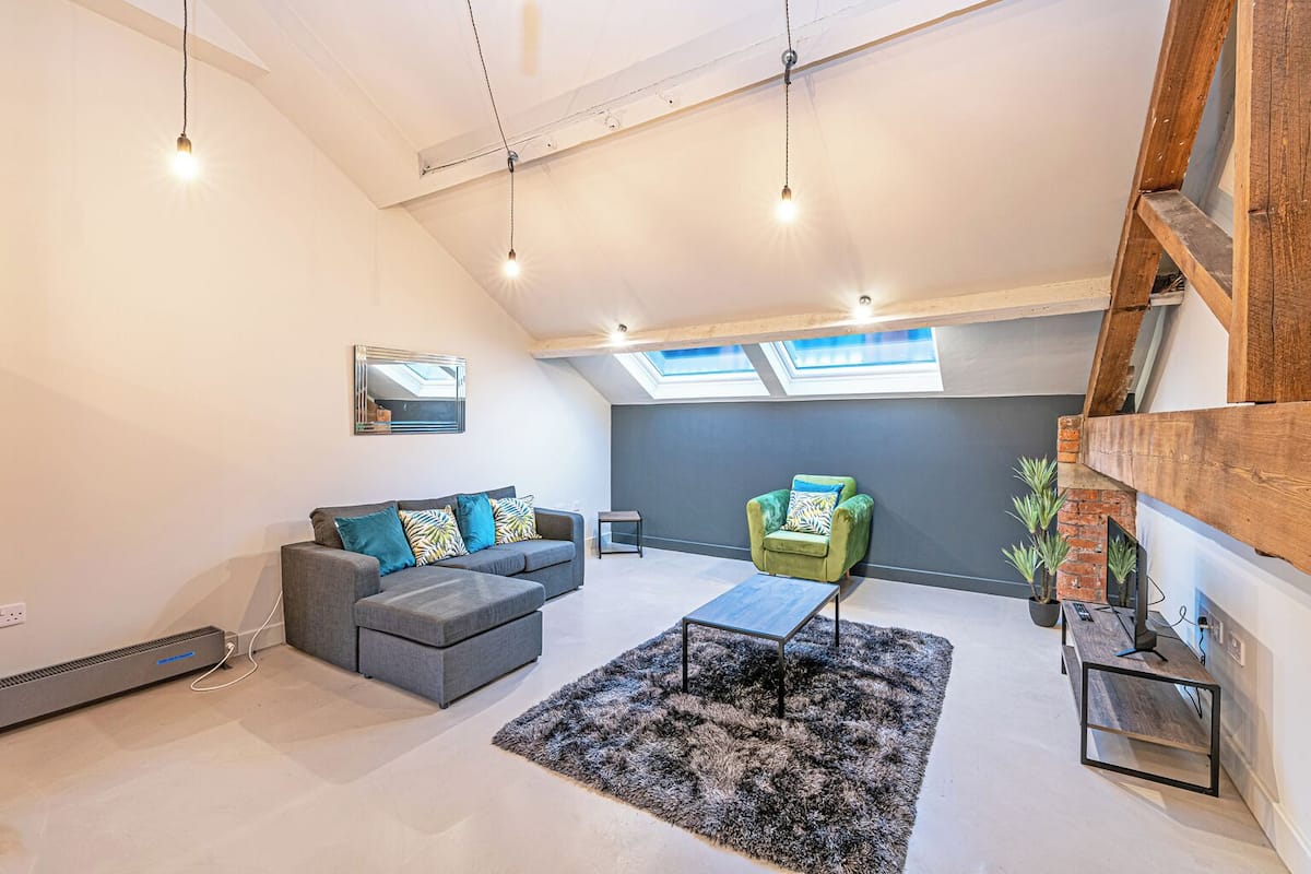 Apartment, 2 Bedrooms, Non Smoking, Balcony | Living area