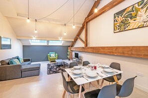 Apartment, 2 Bedrooms, Non Smoking, Balcony | Living area - Union Lofts by Guestz (Preston)