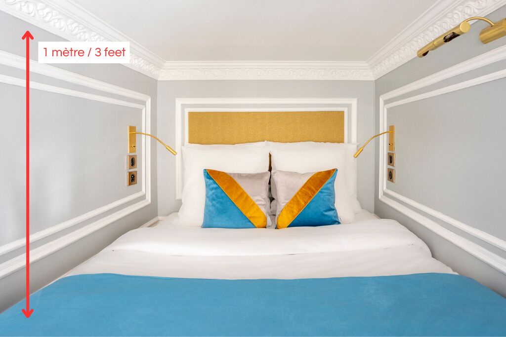 Appartement, vue ville | Literie hypoallergénique, surmatelas, coffres-forts dans les chambres