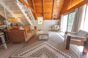Ferienhütte, 2 Schlafzimmer, Raucher | Wohnzimmer