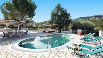 Seasonal outdoor pool