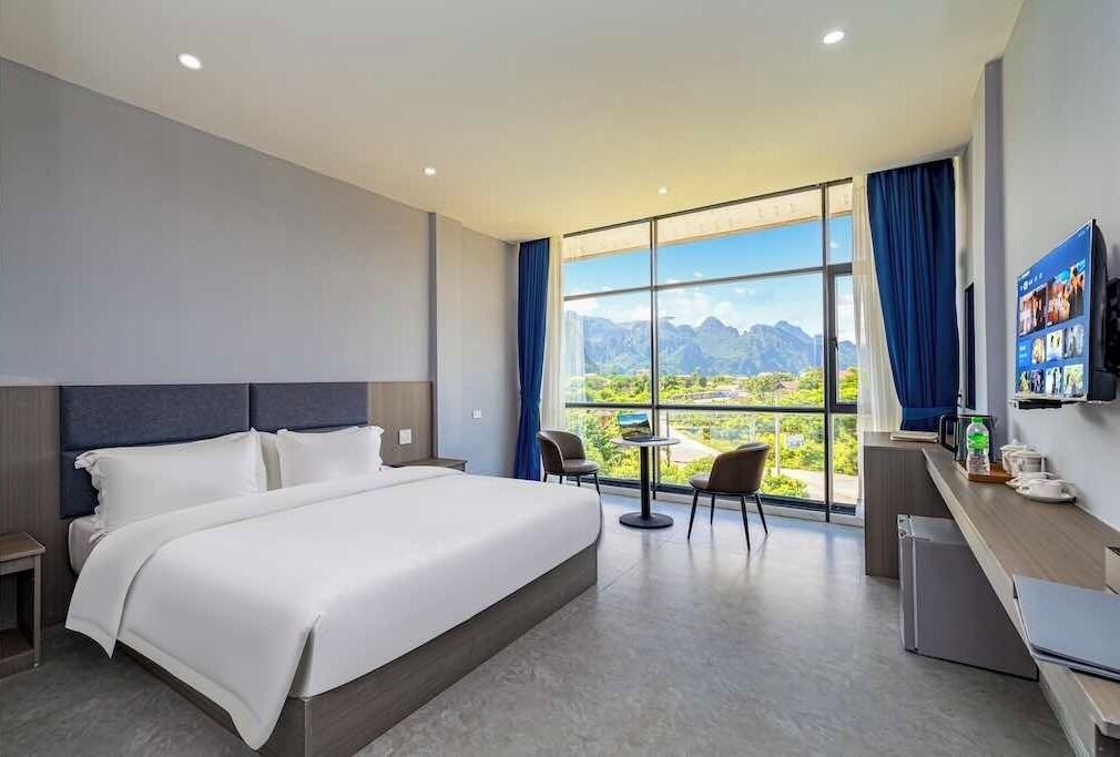 Chambre Double Supérieure | Bureau, Wi-Fi gratuit, draps fournis