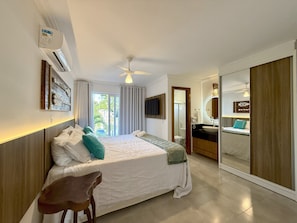 2 makuuhuonetta, silitysrauta/-lauta, vauvan matkasänky, ilmainen Wi-Fi