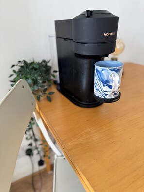 Kaffe og/eller kaffemaskin