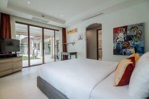 Standard Villa (3 Bedrooms) | View from room - Luxury 3BR Villa 5 Private Pool, Gym & Jacuzzi (Choeng Thale)