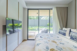 Standard Apartment (3 Bedrooms) | Garden view - Laguna Beachfront 3BR Cozy Condo (Choeng Thale)