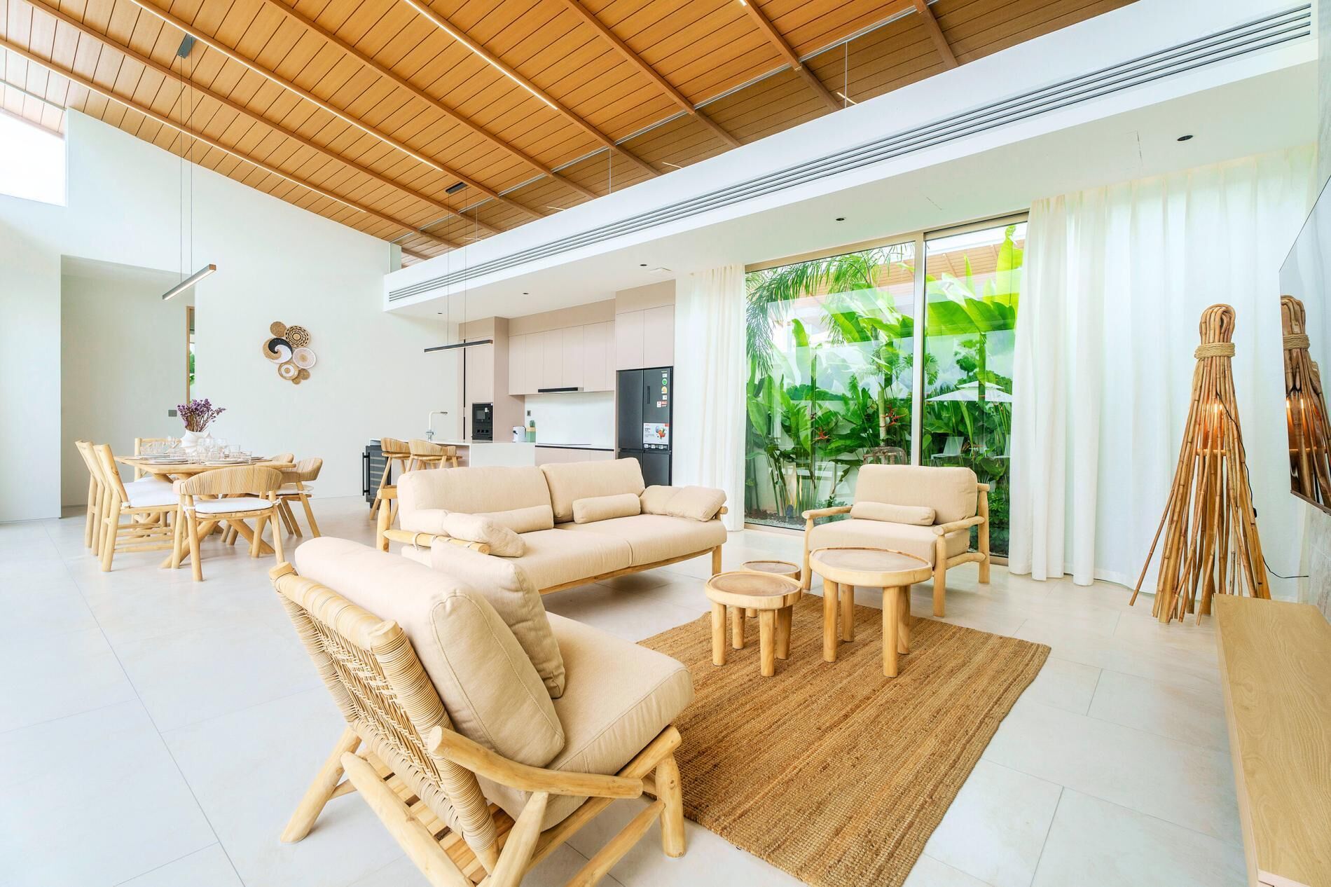 Villa Deluxe (3 Bedrooms) | Zona de estar