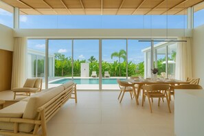 Deluxe Villa (3 Bedrooms) | Floor plan - Asherah New 3BR Pool Villa + Free Airport Transfer (Thep Krasattri)