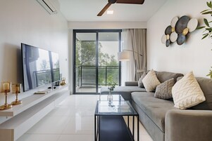 Apartamento (2 Bedrooms) | Sala de estar