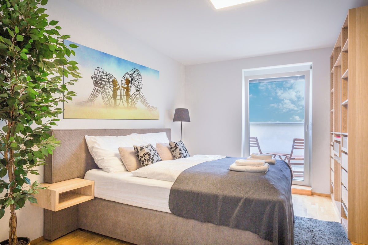 Comfort-Apartment, Stadtblick | Kostenloses WLAN
