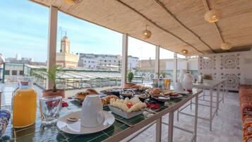 Terrasse sur le toit