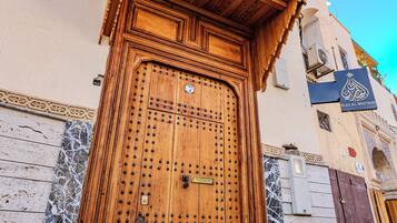 Voorkant van accommodatie