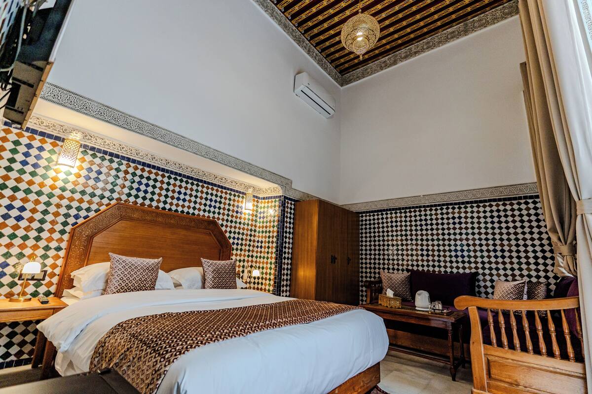 Classic Quadruple Room, Courtyard View