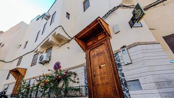 Voorkant van accommodatie