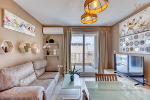 Apartment, Multiple Beds (PTA046) | Living area - Pietà City Stay – Stylish Apartments Near Valletta & Waterfront (Pieta)