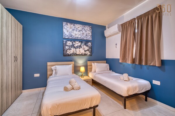 Apartment, Multiple Beds (PTA046) | Free WiFi, bed sheets - Pietà City Stay – Stylish Apartments Near Valletta & Waterfront (Pieta)