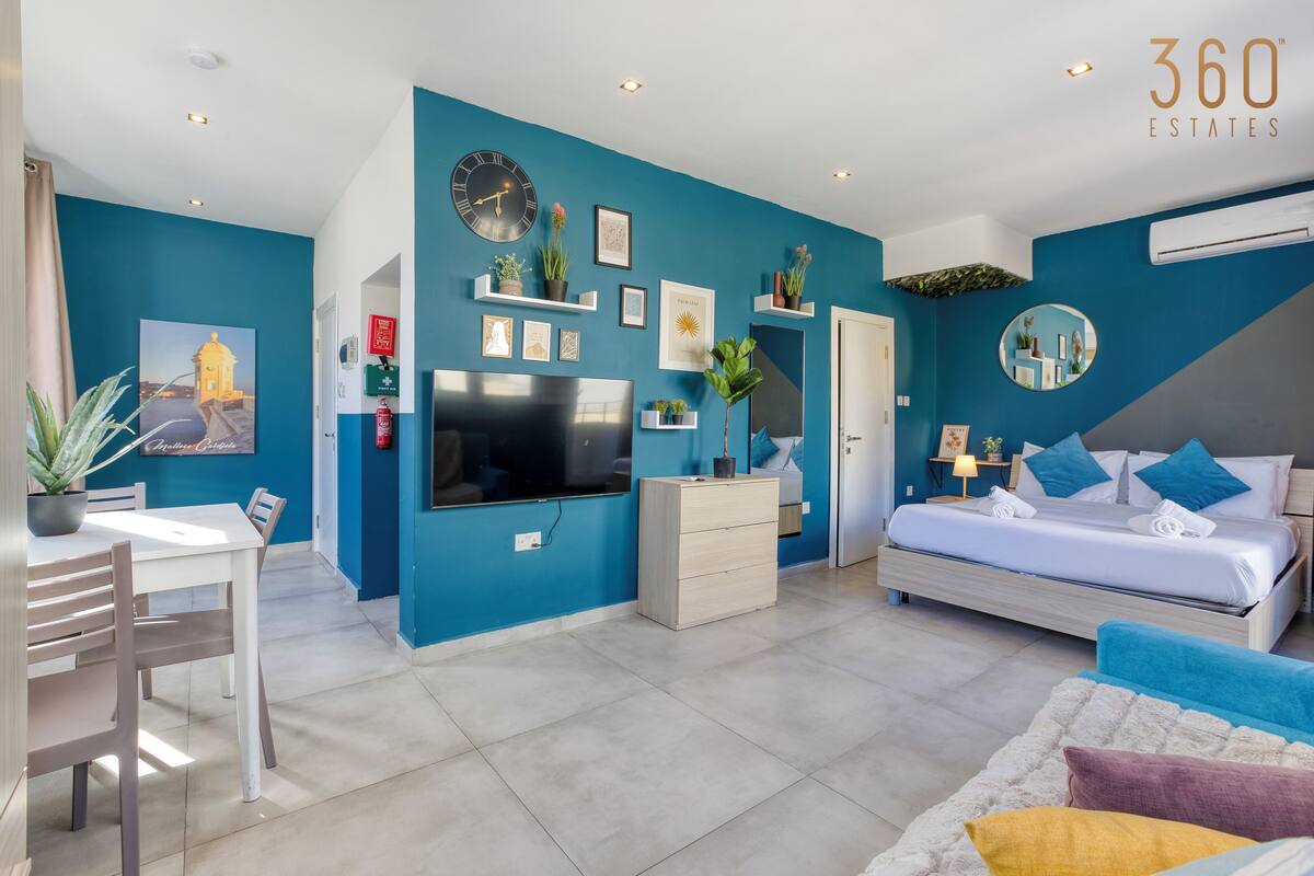 Leilighet, 1 kingsize-seng med sovesofa (PV006) | Wi-fi (inkludert) og sengetøy