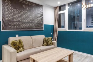 Appartement, plusieurs lits (PV003) | Coin séjour