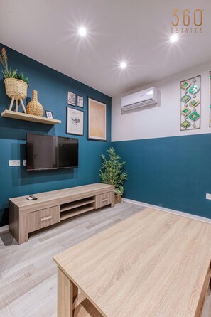 Appartement, plusieurs lits (PV003) | Coin séjour