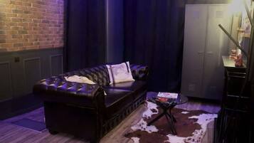 Télévision, cheminée