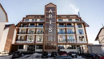 Fassade der Unterkunft