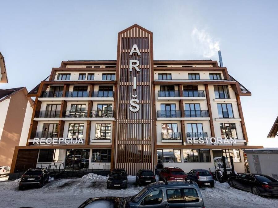 Overnatningsstedets facade